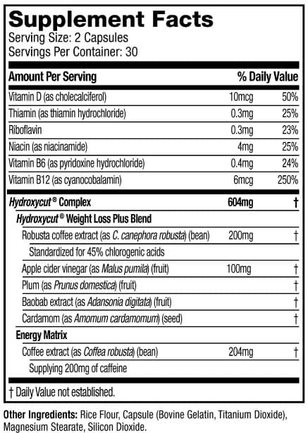 Hydroxycut OG np